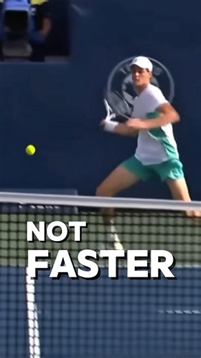 Professional tennis players are not playing faster today than 10 years ago.