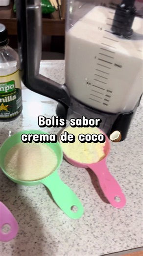 Bolis sabor crema de coco — receta fácil y para emprender