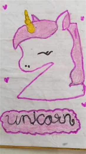 CUTE DRAWING 😊🦄🐶 subscribe for more#dog #unicon #cute #drawing #youtubeshorts #ytshorts #subscribe