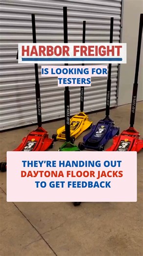 504 reactions · 13 shares | Test it and keep it! Fill out a short form to claim one before they’re gone | Get Your Floor Jack | Facebook