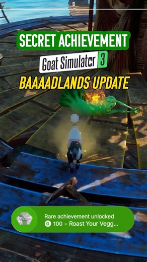 💎🏆 Hidden 100G Achievement in Goat Simulator 3 #xbox #achievement #goatsimulator