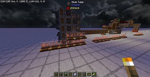 5x5 tunnel bore with AUTOMATIC TORCH PLACING (and blocks all around)