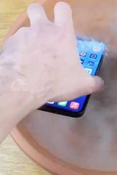 iPhone Freezing Test💔Liquid Nitrogen vs iPhone! Cool! ? #cltech #CLtechtamil