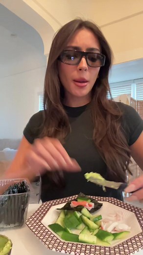 Homemade sushi bites