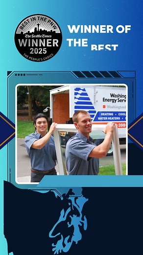 💙💙💙 #washingtonenergyservices #homeimprovement #hvac #exteriors #winner #plumbing #WaterHeater | Washington Energy Services