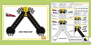 Prekindergarten Number Combining Racing Game