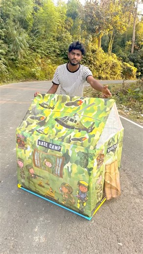 Amar New Model Tent House🏠Unboxing And Fitting