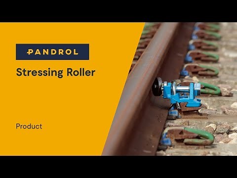 Pandrol Vortok Stressing Roller