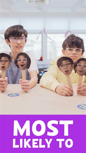 13K views · 33 reactions | Friendship tested, laughter guaranteed! Check out this “Most Likely To” game between the stars of #TinyTimeTravel. Who would you choose to play this game with? | PBS KIDS | Facebook