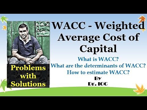 WACC - Weighted Average Cost of Capital | With Problems & Solutions | By DIO
