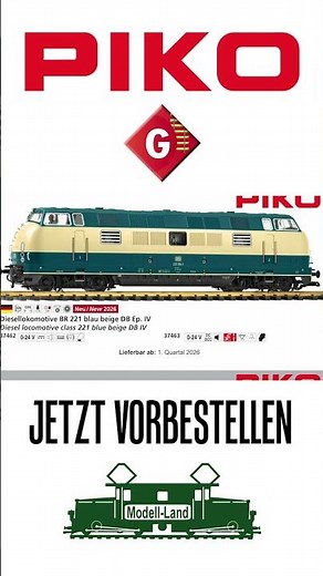 PIKO Spur-G Neuheiten 2026