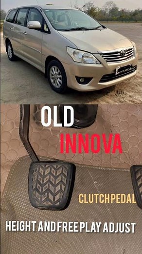 CLUTCH PEDAL HIGHT AND FREE PLAY ADJUST... #automobile #shorts #toyota #clutch #viralshorts #car