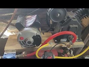 How To Build A Harbor Freight Air Compressor. (BEST FITTINGS)