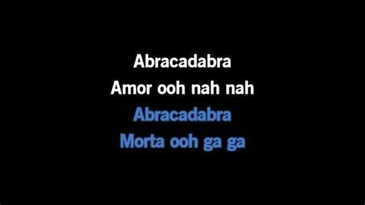 Karaoke Abracadabra (live on the Howard Stern Show) - Lady Gaga - CDG, MP4, KFN - Karaoke Version