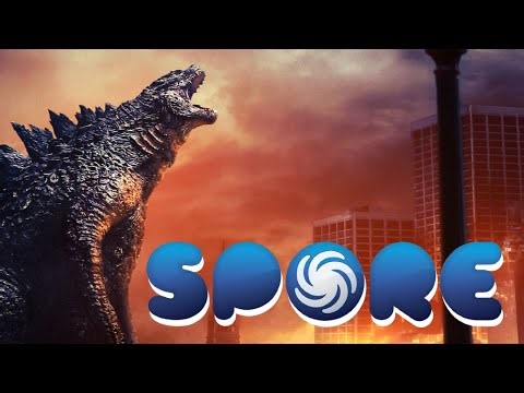 JUGUÉ como GODZILLA en SPORE