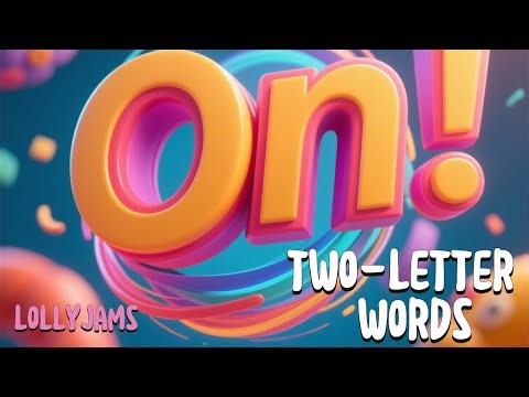 Two-Letter Words Song for Kids ✏️ | Easy Reading Song for Kids