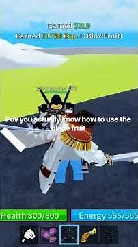 pov: you actually know how to use the blade fruit #bloxfruits