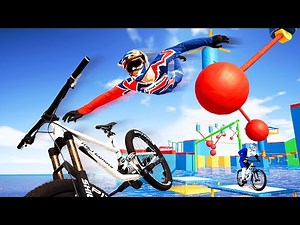 This NEW Bikeout Course is IMPOSSIBLE - Descenders