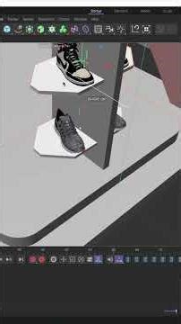 Nike Exhibition in Cinema 4D