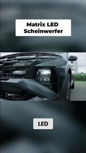 Matrix LED headlights make it possible!🚗✨ Perfect visibility in the dark – Hyundai Tucson (2025)
