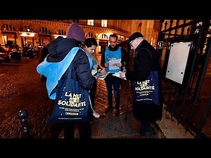 "Nuit de la solidarité" en France pour recenser les sans-abris et identifier leurs problèmes