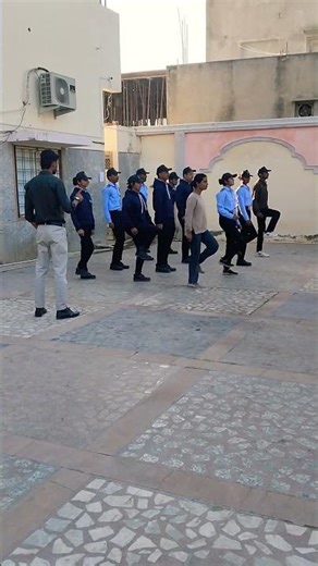 security guard pred training/ security guard job / training video #shortsvideo #army #workout #vlog