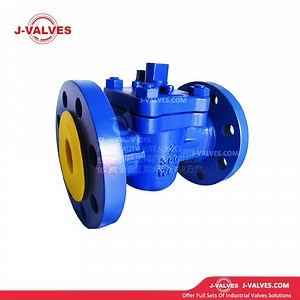[Hot Item] J-Valves ANSI 300lb Corrosion-Resistant Fully Lined PTFE Flange End Plug Valve