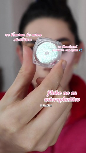 Mini-tuto de aplicación de Flakes en maquillaje