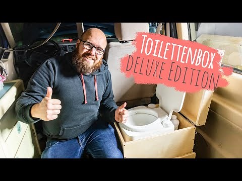 Unsere DIY- Toilettenbox | Porta Potti Campingklo im VW T4 California