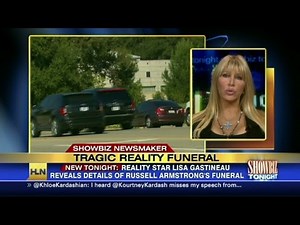 "Housewives" rally at Armstrong funeral