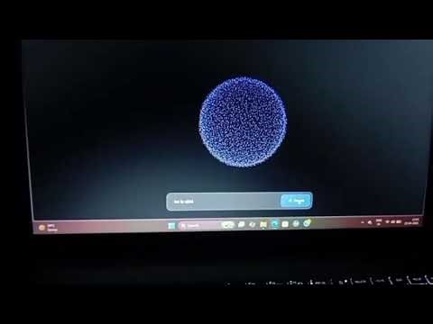 AI Particle Sphere Animation 🤯 | Futuristic Data Visualization | Next Level Tech Visual#AI
