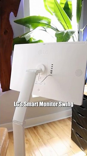 LG Smart Monitor Swing | 32" Touchscreen Smart Display on Wheels!
