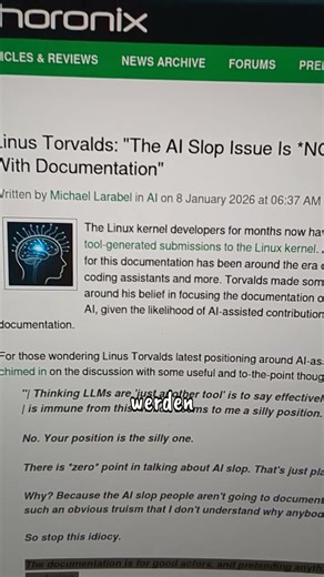 Linus Torvalds über AI im Linux-Kernel