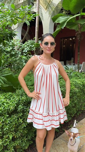 Vestido fácil de hacer con solo 2 rectángulos de tela 🤩 #costura #diy #coser #foryou