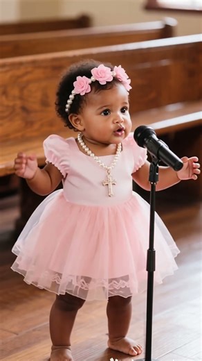 Hallelujah! Tiny Human Sings! 🤏 | #tinyhuman #hallelujahsings #shorts #babyshorts