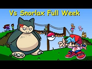 Friday Night Funkin': Vs Snorlax Full Week - FNF pokemon Mod