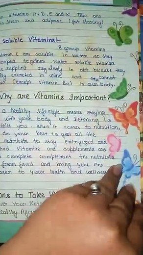 project on vitamins #class12th #cbscboard #upborad #aiimsdelhi #vitamin #by_anjali_roy #shorts