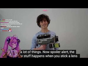 Ironmouse Reacts to Styropyro World's Strongest Handheld Laser