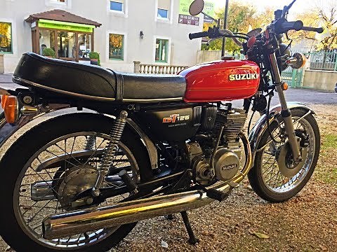 Suzuki GT 125 2 temps (1978) | Une moto légendaire