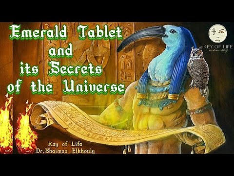 Thoth Emerald Tablets/ Its Secrets Of The Universe/ 7 Hermetic Principles/ Ancient Secret Knowledge