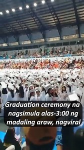 2.2M views · 13K reactions | Graduation ceremony na nagsimula alas-3:00 ng madaling araw, nagviral #BrigadaPH #InTheHeartOfChangingLives | 95.7 Brigada News FM Koronadal | Facebook