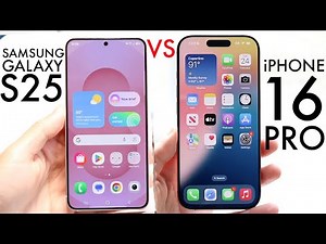 Samsung Galaxy S25 Vs iPhone 16 Pro! (Comparison) (Review)