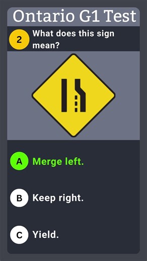 Signboards Test 2026 - Ontario Driving Test 2026 | Ontarion G1 Test Latest Questions-#G1 #G1test #g1