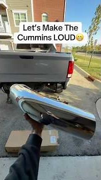 Making the Cummins LOUD😁