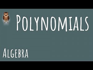 What are Polynomials? Many Examples ALGEBRA