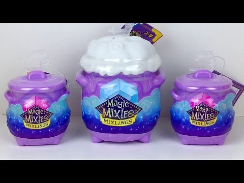 Magic Mixies Mixlings Mini Figure Unboxing with Cauldron Blind Bags