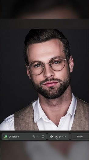 how to remove light reflection in photo #shorts