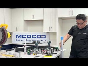 How to Install a Shower Door Glass | Shower Door Installation Tools