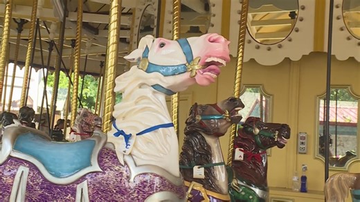 Beloved Six Flags Merry-Go-Round returns for public rides