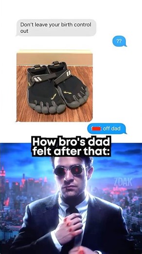 Bro got cooked by his own dad ☠️